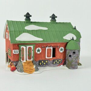 Department 56 New England Village Series 1993 Pennsylvania Dutch Barn Lighted Co